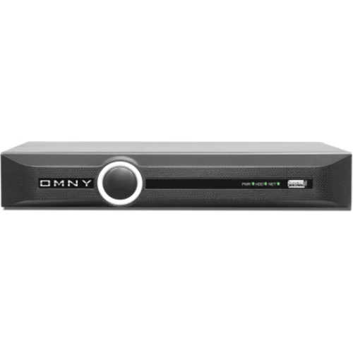 IP Видеорегистратор сетевой OMNY NKU 10N2 P8, 10 каналов, 8 PoE, макс. вх./исх. битрейт 80/80Мбит/с, 2x3.5"SATA по 10Тб, 1xHDMI, 1xVGA